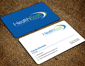 Diseño de Tarjeta de Presentación por Graphixpointt para HealthEcon Strategies | Diseño: #34066416