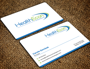 Business Card Design by Graphixpointt for HealthEcon Strategies | Design: #34066444