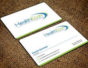 Diseño de Tarjeta de Presentación por Graphixpointt para HealthEcon Strategies | Diseño: #34066447