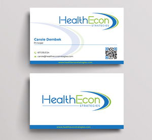 Business Card Design by Graphixpointt for HealthEcon Strategies | Design: #34066599