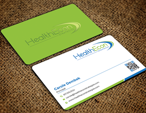 Business Card Design by Graphixpointt for HealthEcon Strategies | Design: #34066705