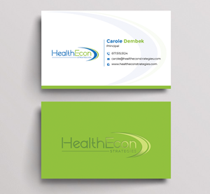 Business Card Design by Graphixpointt for HealthEcon Strategies | Design: #34066706