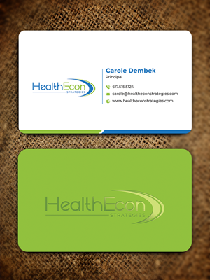Business Card Design by Graphixpointt for HealthEcon Strategies | Design: #34066759