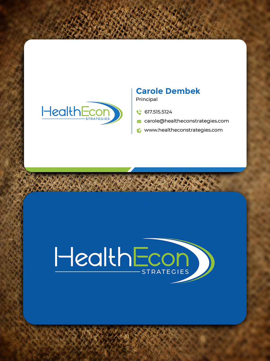 Business Card Design by Graphixpointt for HealthEcon Strategies | Design #34066760