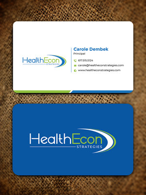Business Card Design by Graphixpointt for HealthEcon Strategies | Design: #34066760