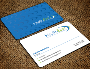 Business Card Design by Graphixpointt for HealthEcon Strategies | Design: #34066969