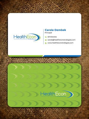 Business Card Design by Graphixpointt for HealthEcon Strategies | Design: #34067034