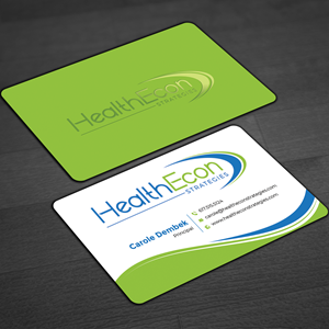 Diseño de Tarjeta de Presentación por Graphixpointt para HealthEcon Strategies | Diseño: #34067111