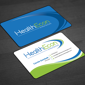 Diseño de Tarjeta de Presentación por Graphixpointt para HealthEcon Strategies | Diseño: #34069939
