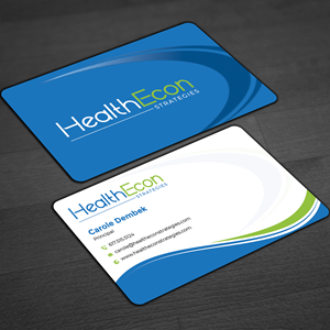 Diseño de Tarjeta de Presentación por Graphixpointt para HealthEcon Strategies | Diseño: #34070243
