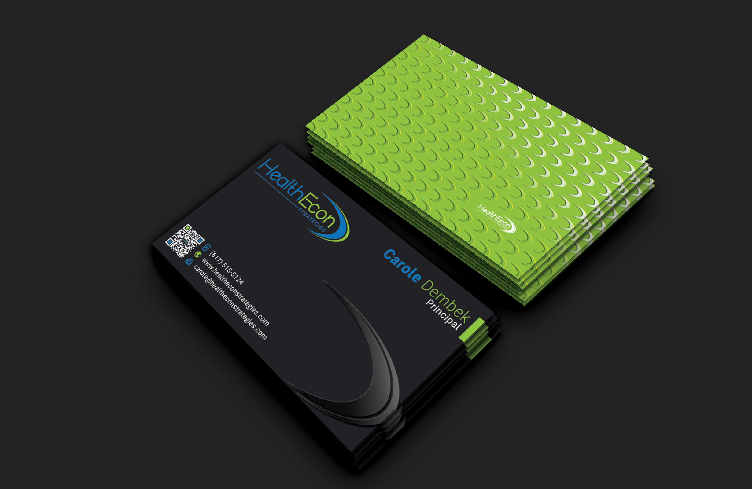 Design de Carte de Visite par DesignerShahadat pour HealthEcon Strategies | Design #34067562