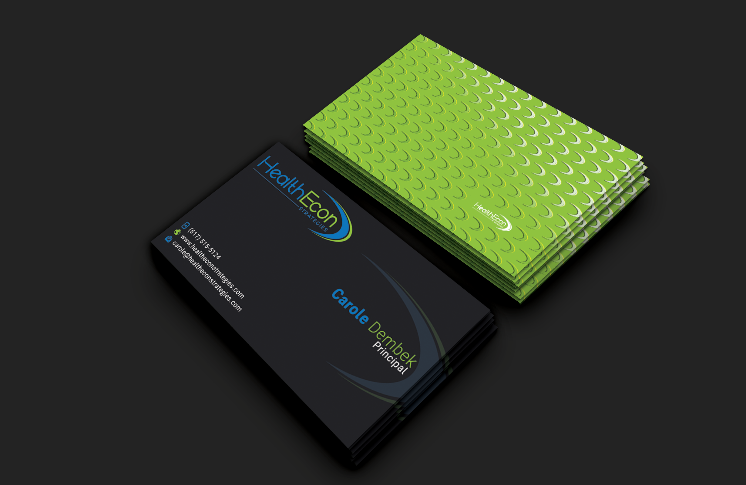 Design de Carte de Visite par DesignerShahadat pour HealthEcon Strategies | Design #34067564