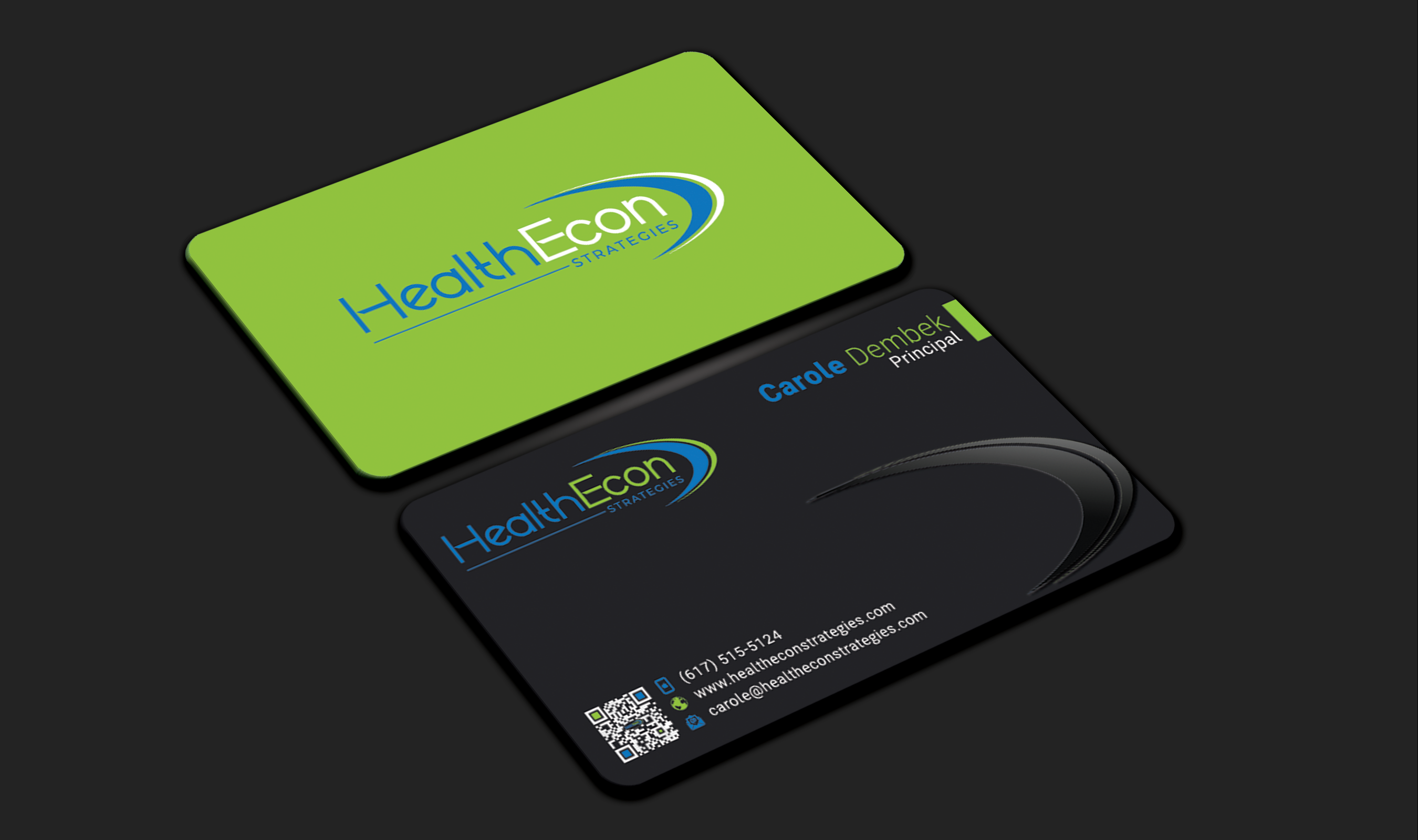 Design de Carte de Visite par DesignerShahadat pour HealthEcon Strategies | Design #34067568