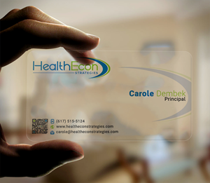 Design de Carte de Visite par DesignerShahadat pour HealthEcon Strategies | Design : #34067569