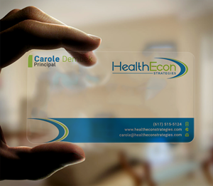 Design de Carte de Visite par DesignerShahadat pour HealthEcon Strategies | Design : #34067760