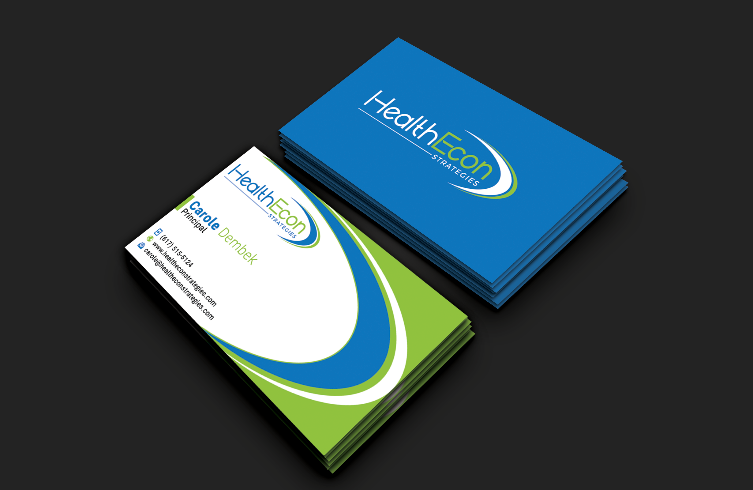 Business Card Design by DesignerShahadat for HealthEcon Strategies | Design #34067763