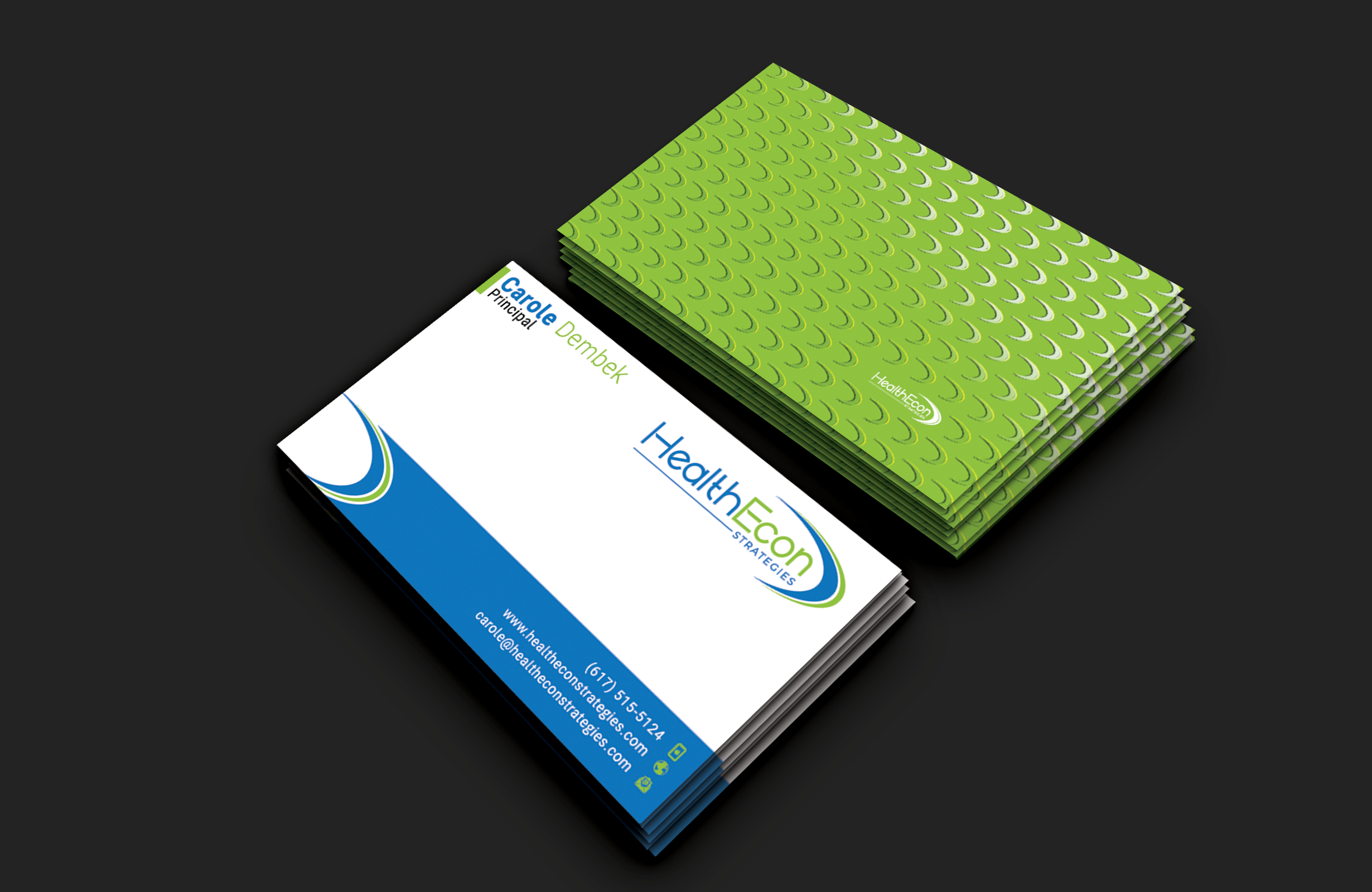 Business Card Design by DesignerShahadat for HealthEcon Strategies | Design #34067769