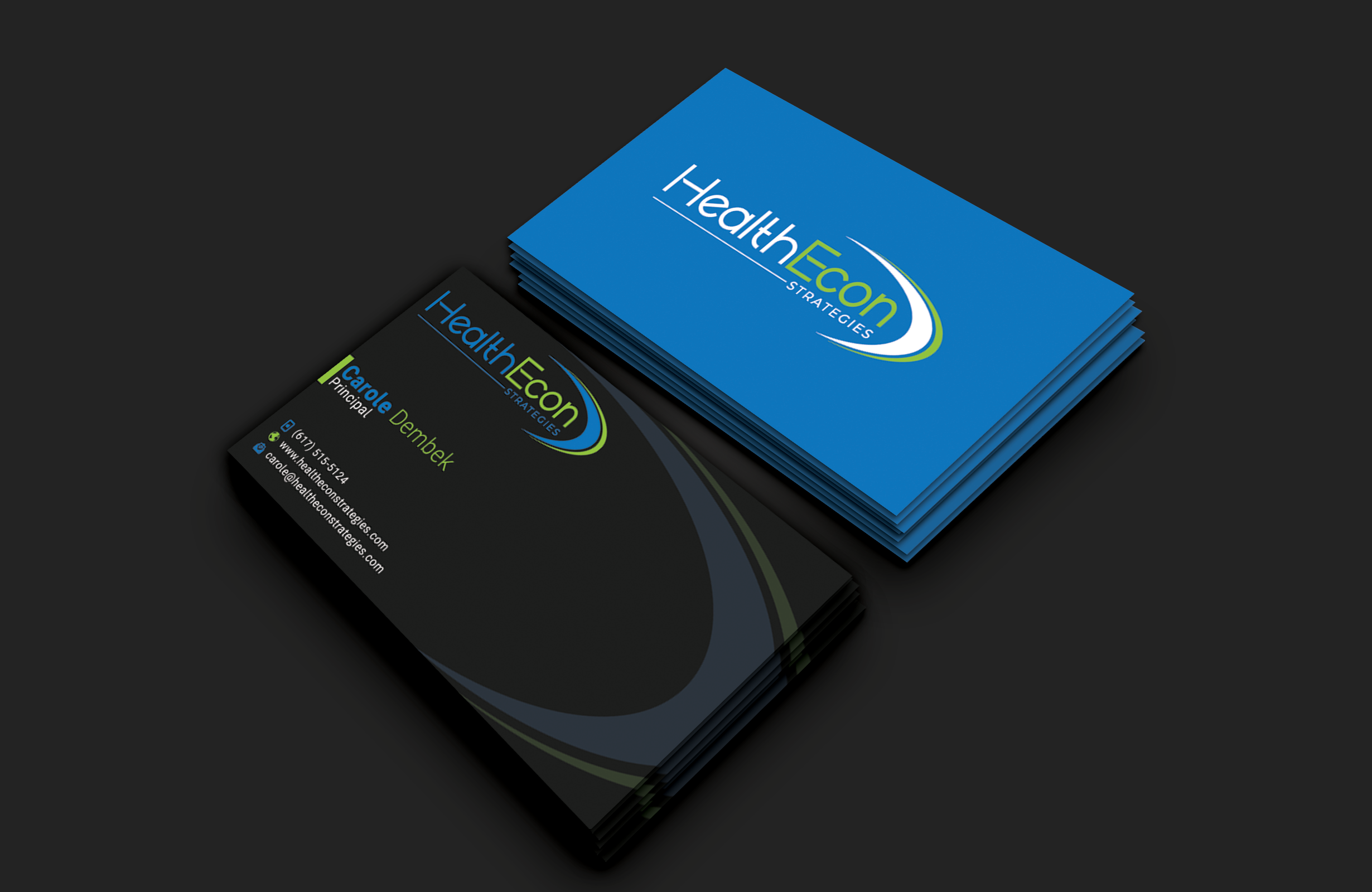 Business Card Design by DesignerShahadat for HealthEcon Strategies | Design #34067771