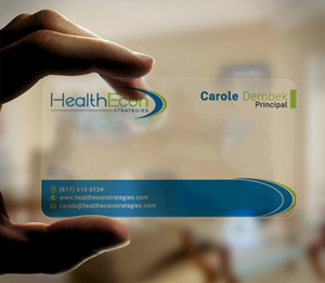 Design de Carte de Visite par DesignerShahadat pour HealthEcon Strategies | Design : #34067774