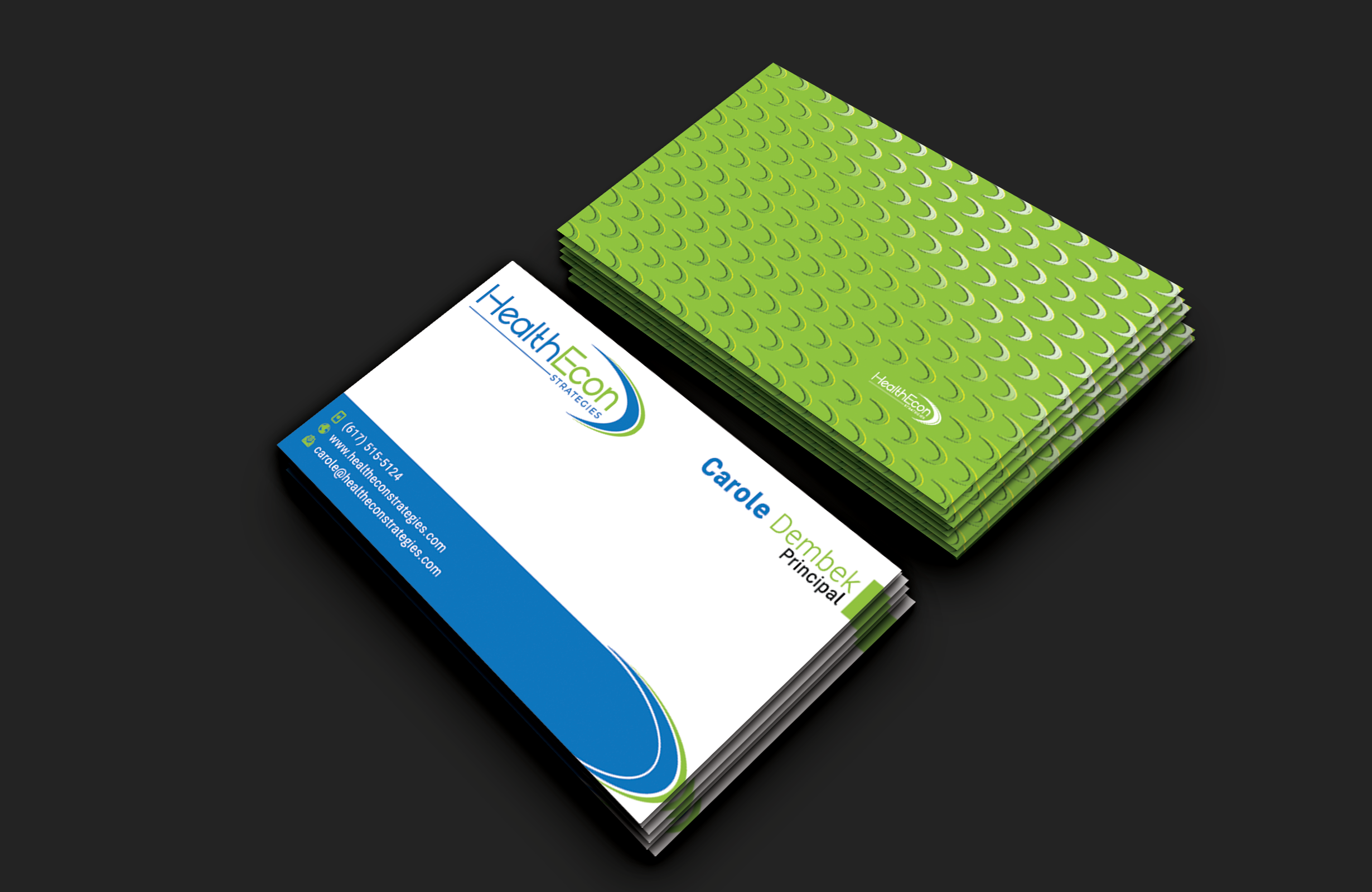 Design de Carte de Visite par DesignerShahadat pour HealthEcon Strategies | Design #34067775