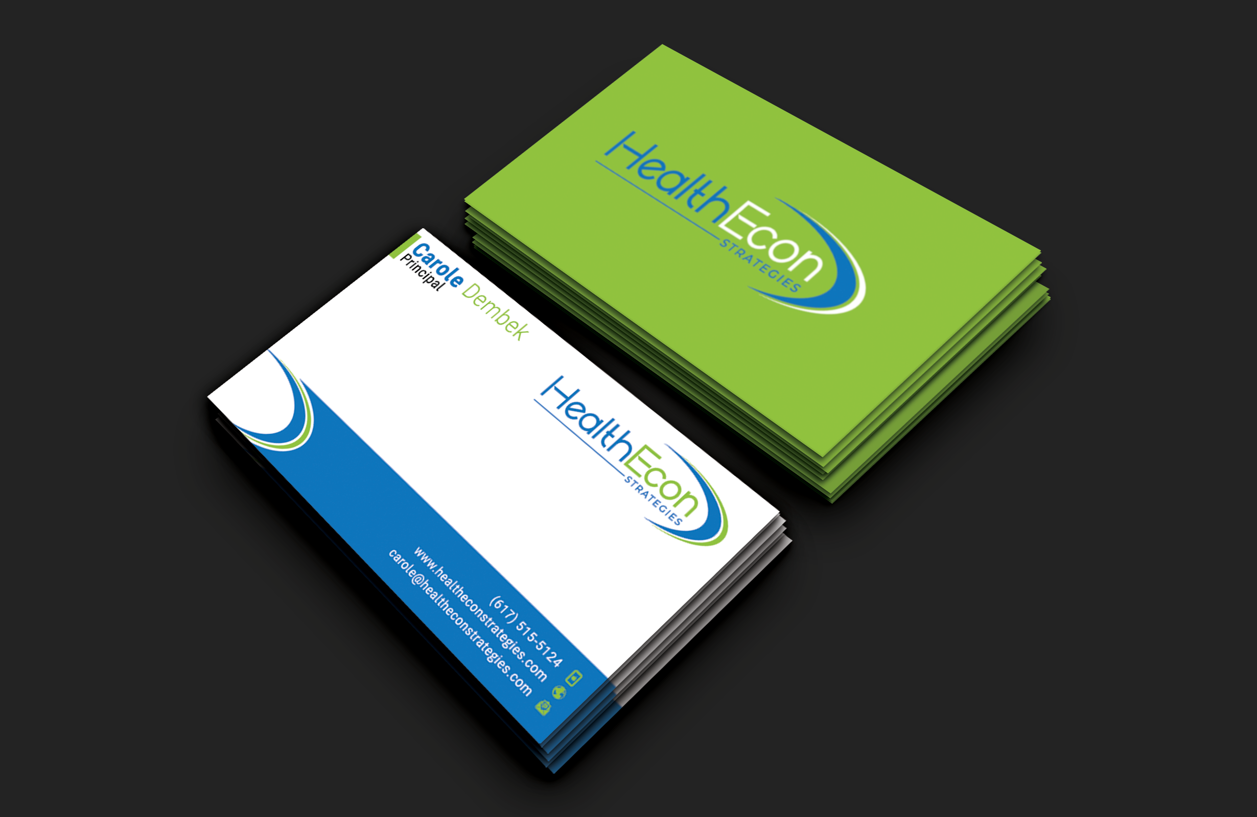Business Card Design by DesignerShahadat for HealthEcon Strategies | Design #34067777