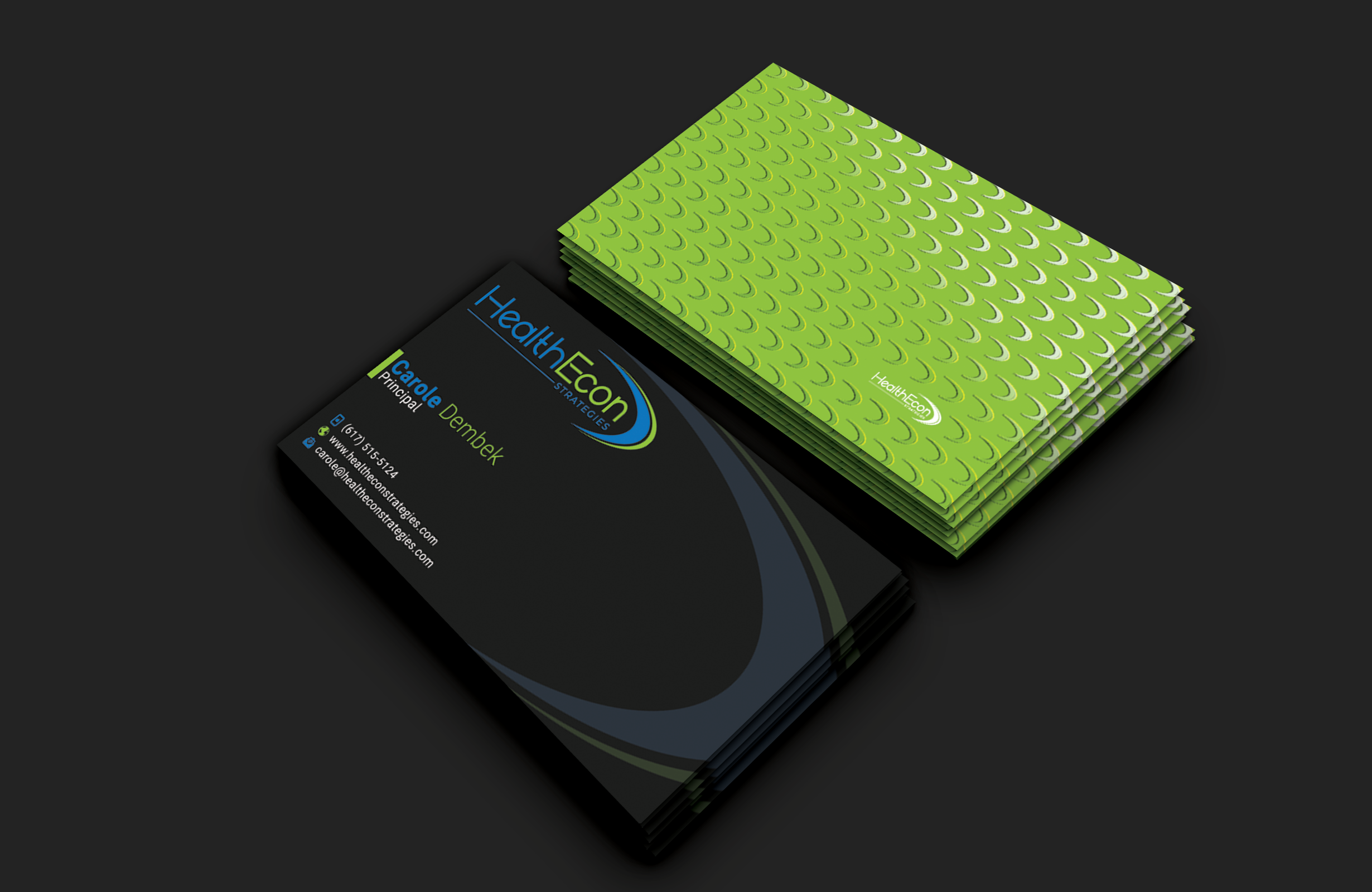 Design de Carte de Visite par DesignerShahadat pour HealthEcon Strategies | Design #34067780