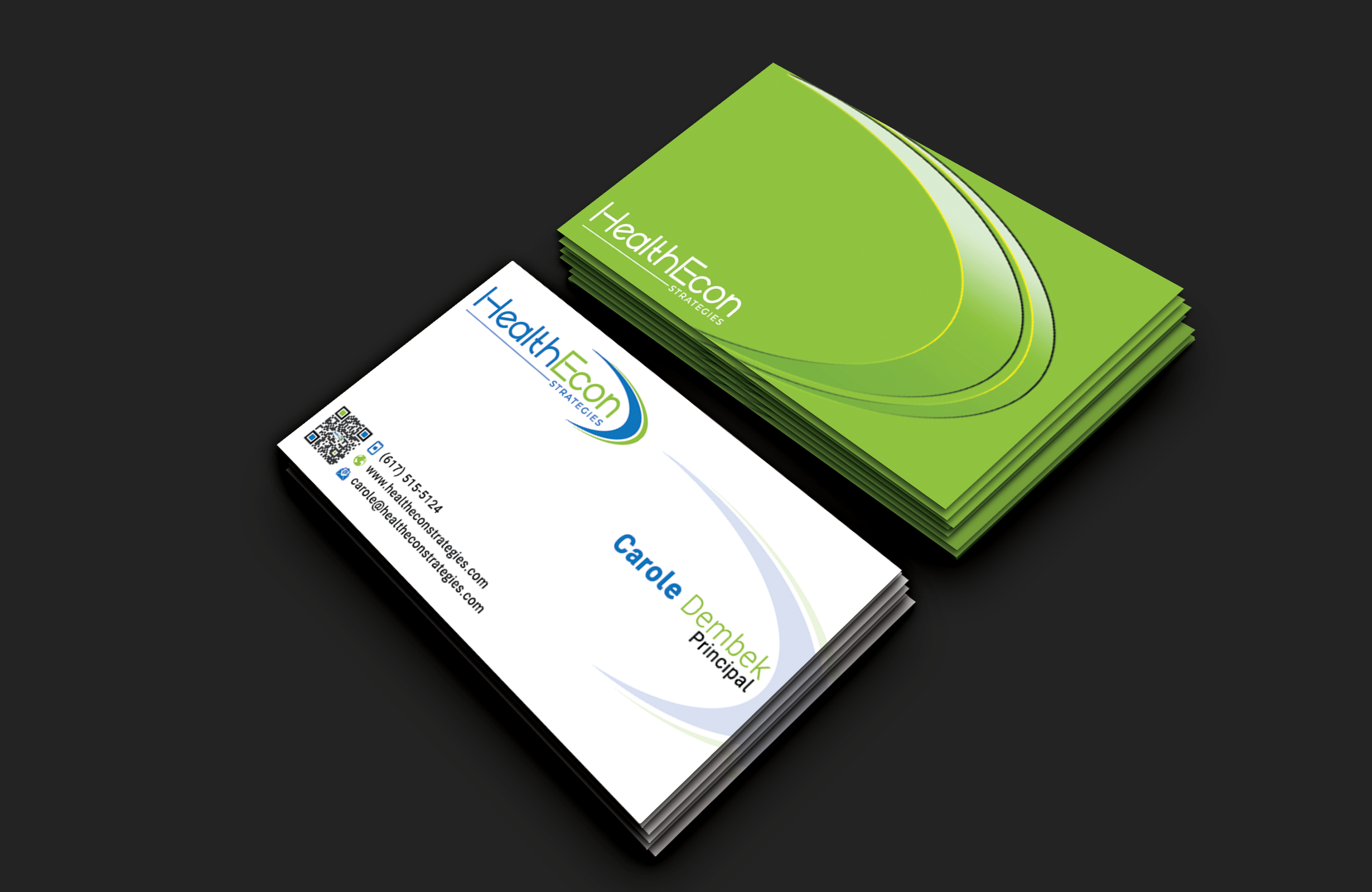 Business Card Design by DesignerShahadat for HealthEcon Strategies | Design #34069301