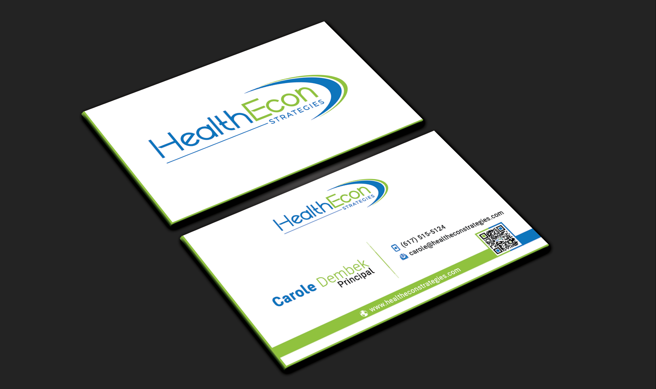 Business Card Design by DesignerShahadat for HealthEcon Strategies | Design #34069445