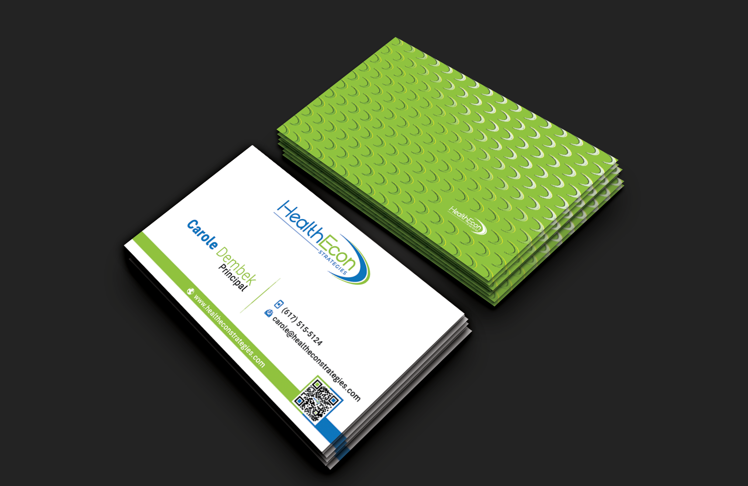 Business Card Design by DesignerShahadat for HealthEcon Strategies | Design #34069462
