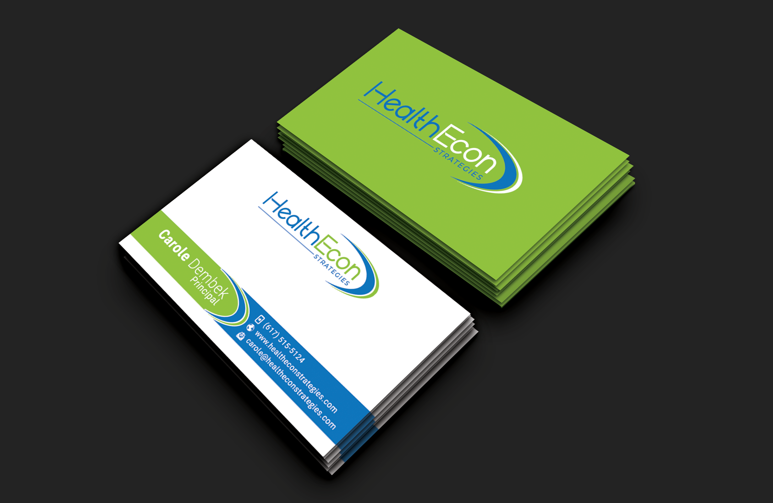 Design de Carte de Visite par DesignerShahadat pour HealthEcon Strategies | Design #34069503