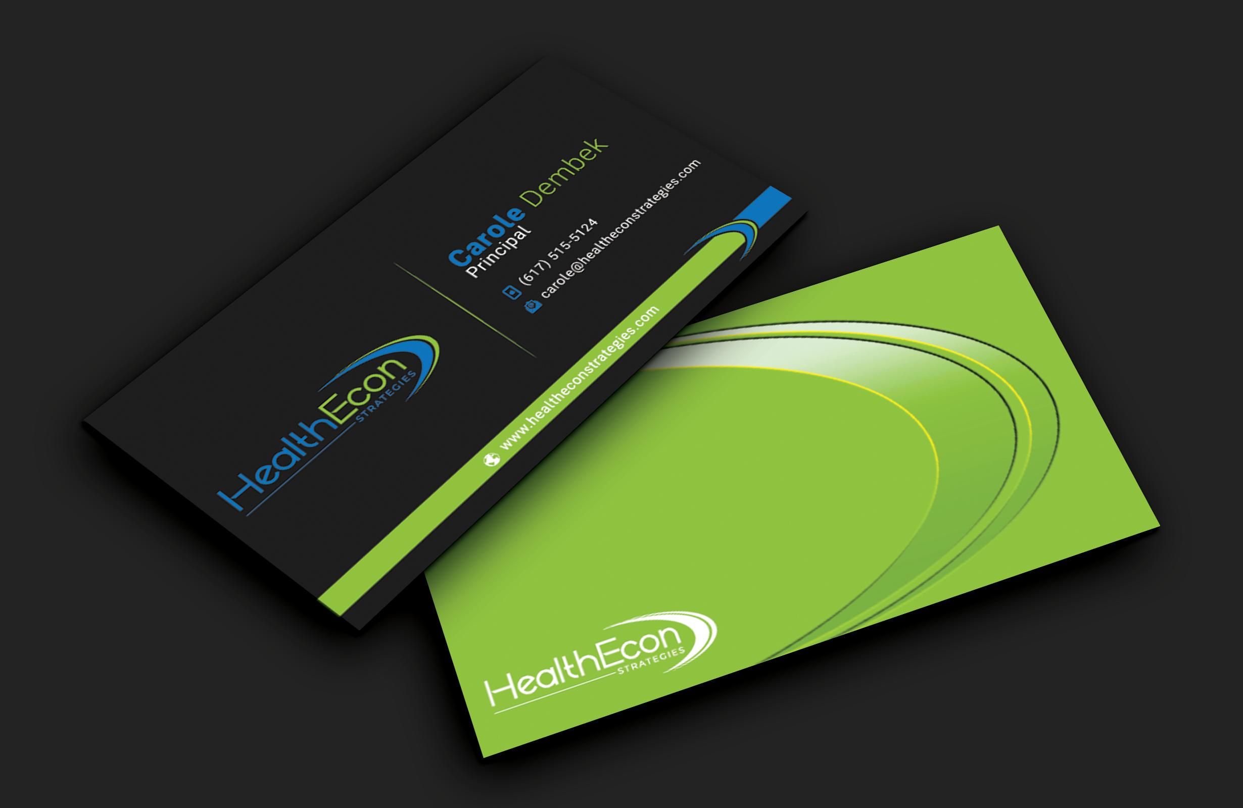 Design de Carte de Visite par DesignerShahadat pour HealthEcon Strategies | Design #34069508