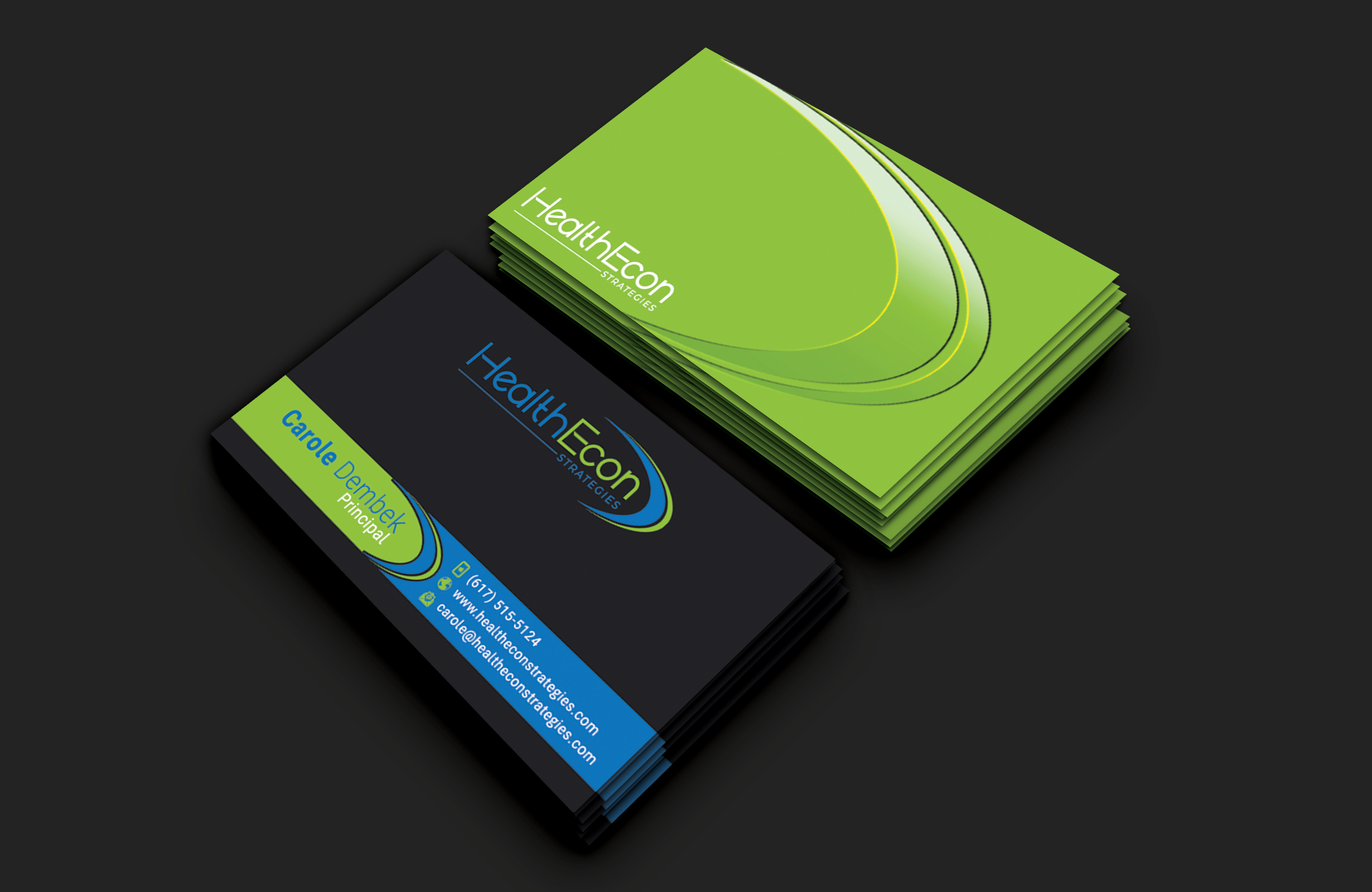 Business Card Design by DesignerShahadat for HealthEcon Strategies | Design #34069510