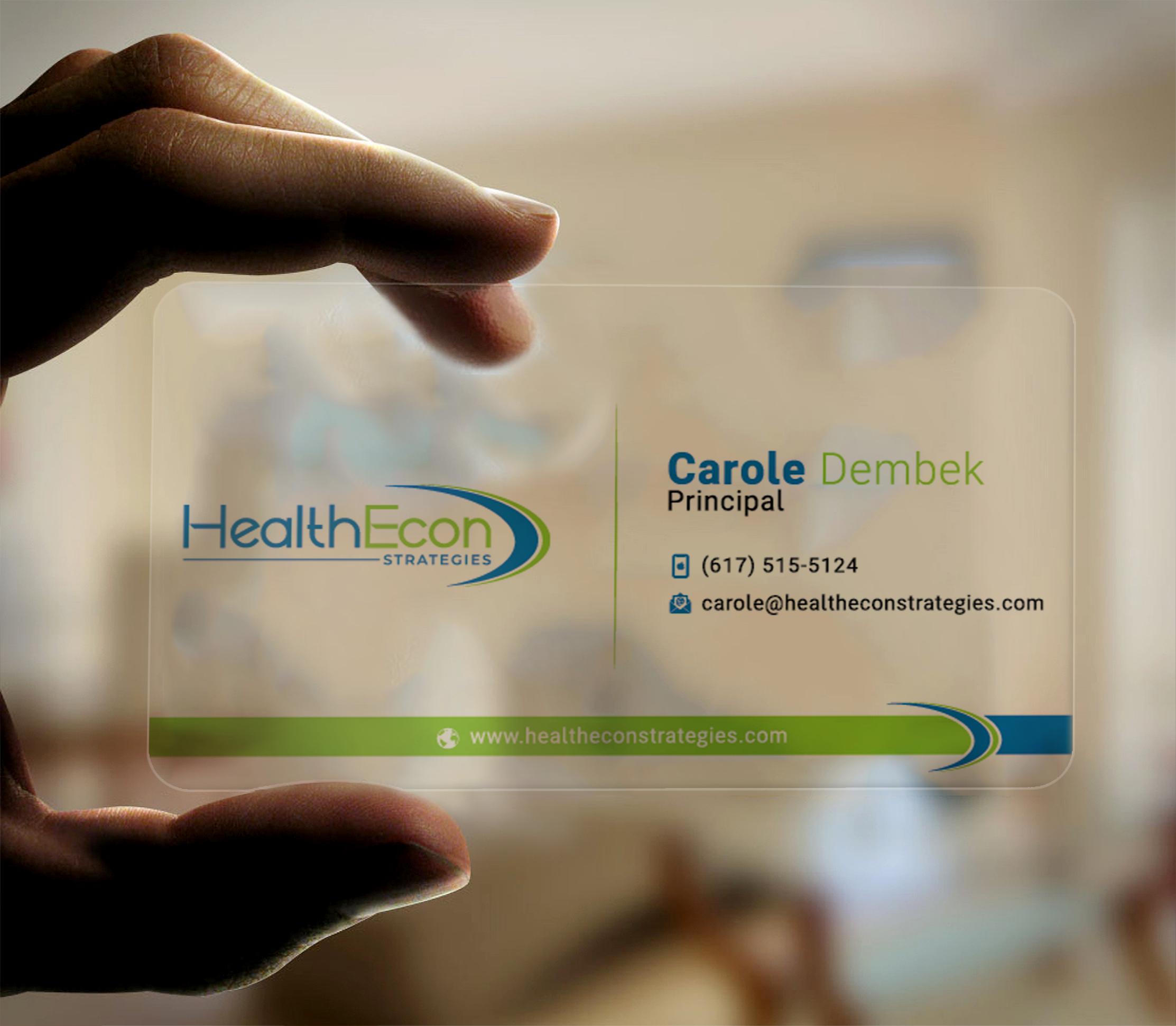 Business Card Design by DesignerShahadat for HealthEcon Strategies | Design #34069512