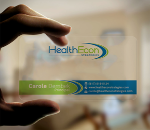 Business Card Design by DesignerShahadat for HealthEcon Strategies | Design: #34069518