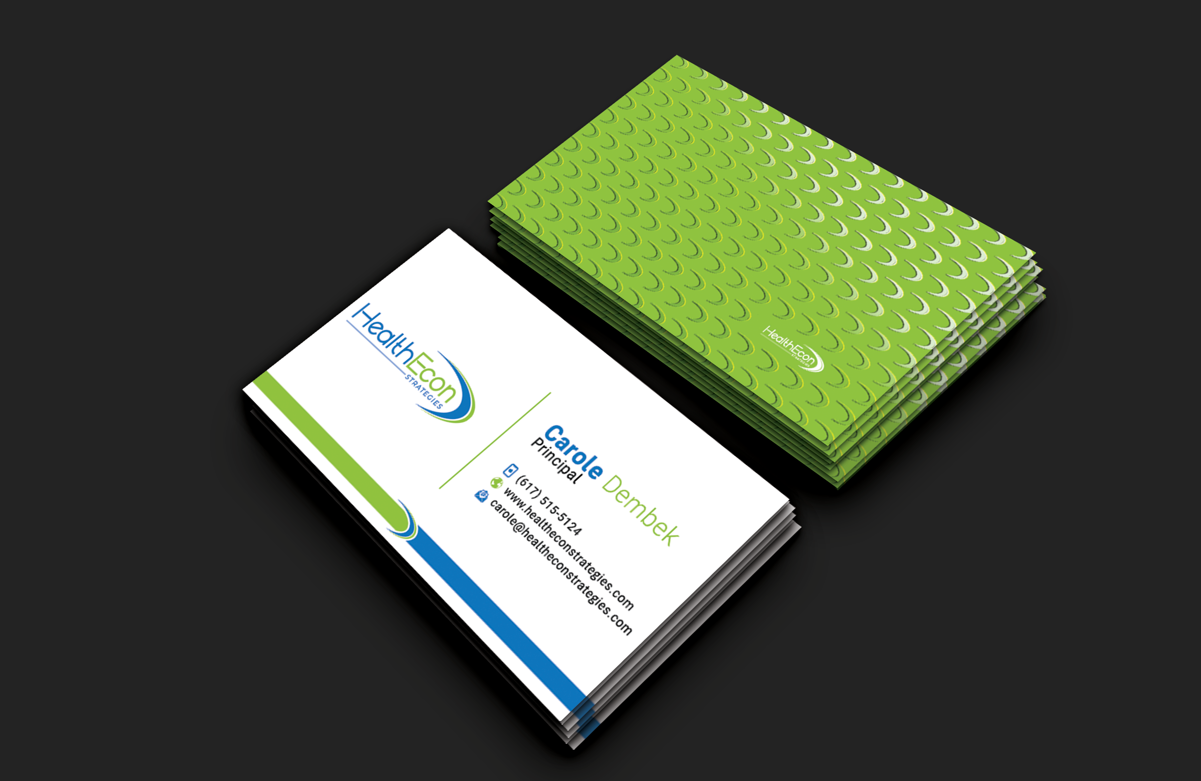Design de Carte de Visite par DesignerShahadat pour HealthEcon Strategies | Design #34070140