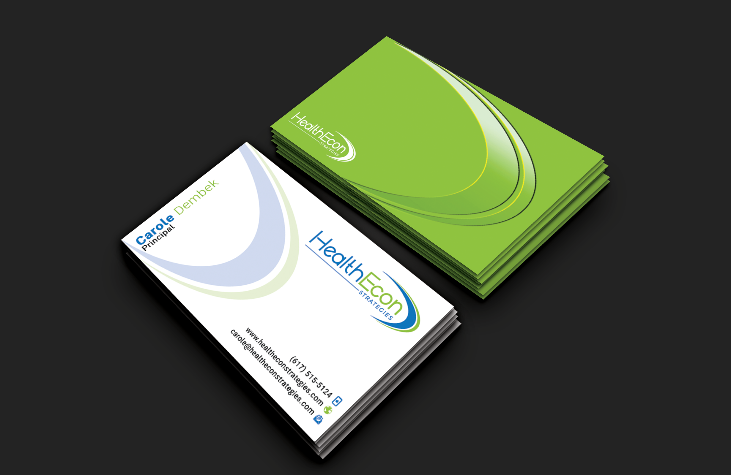 Design de Carte de Visite par DesignerShahadat pour HealthEcon Strategies | Design #34070141