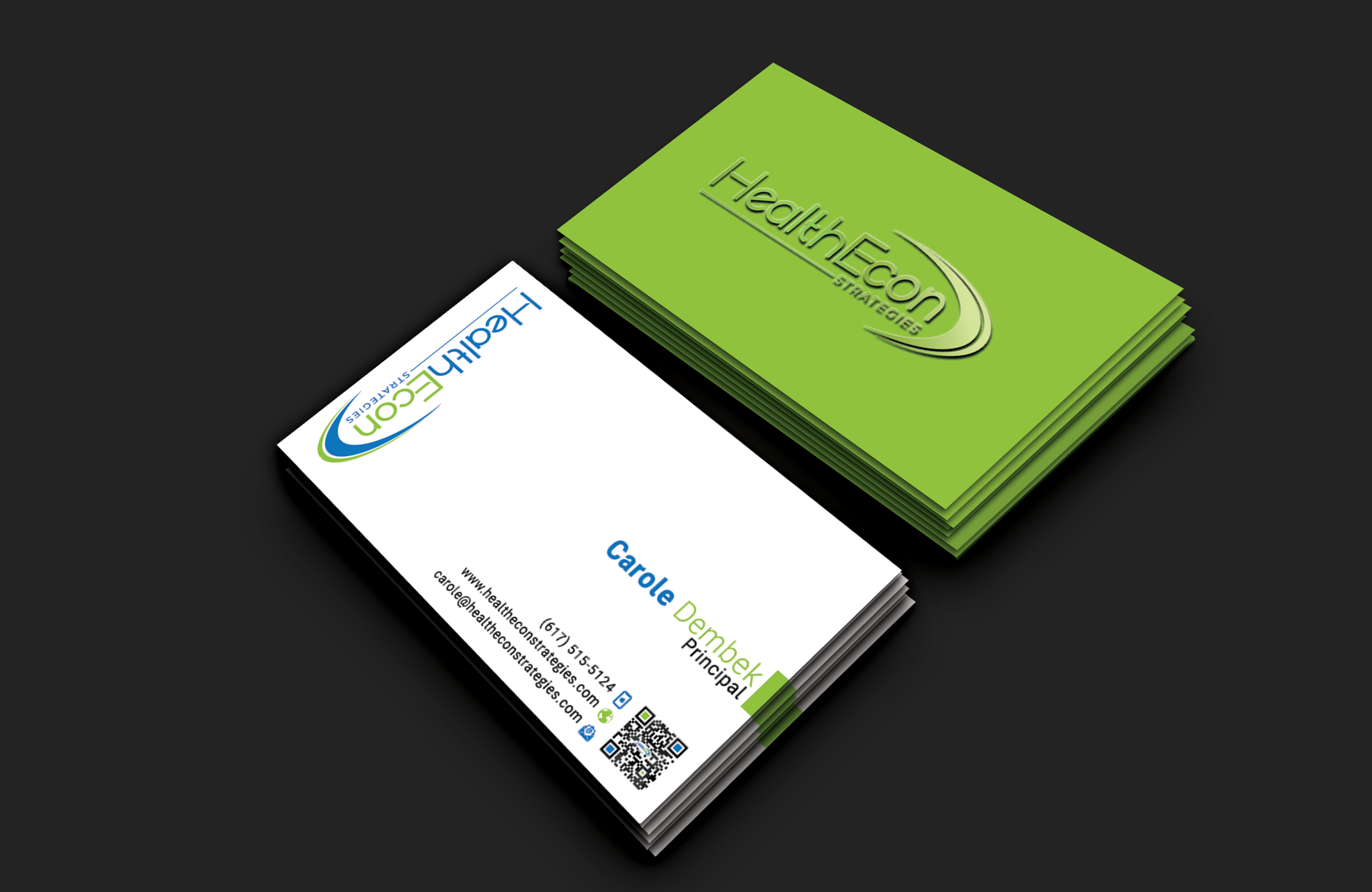 Design de Carte de Visite par DesignerShahadat pour HealthEcon Strategies | Design #34070142