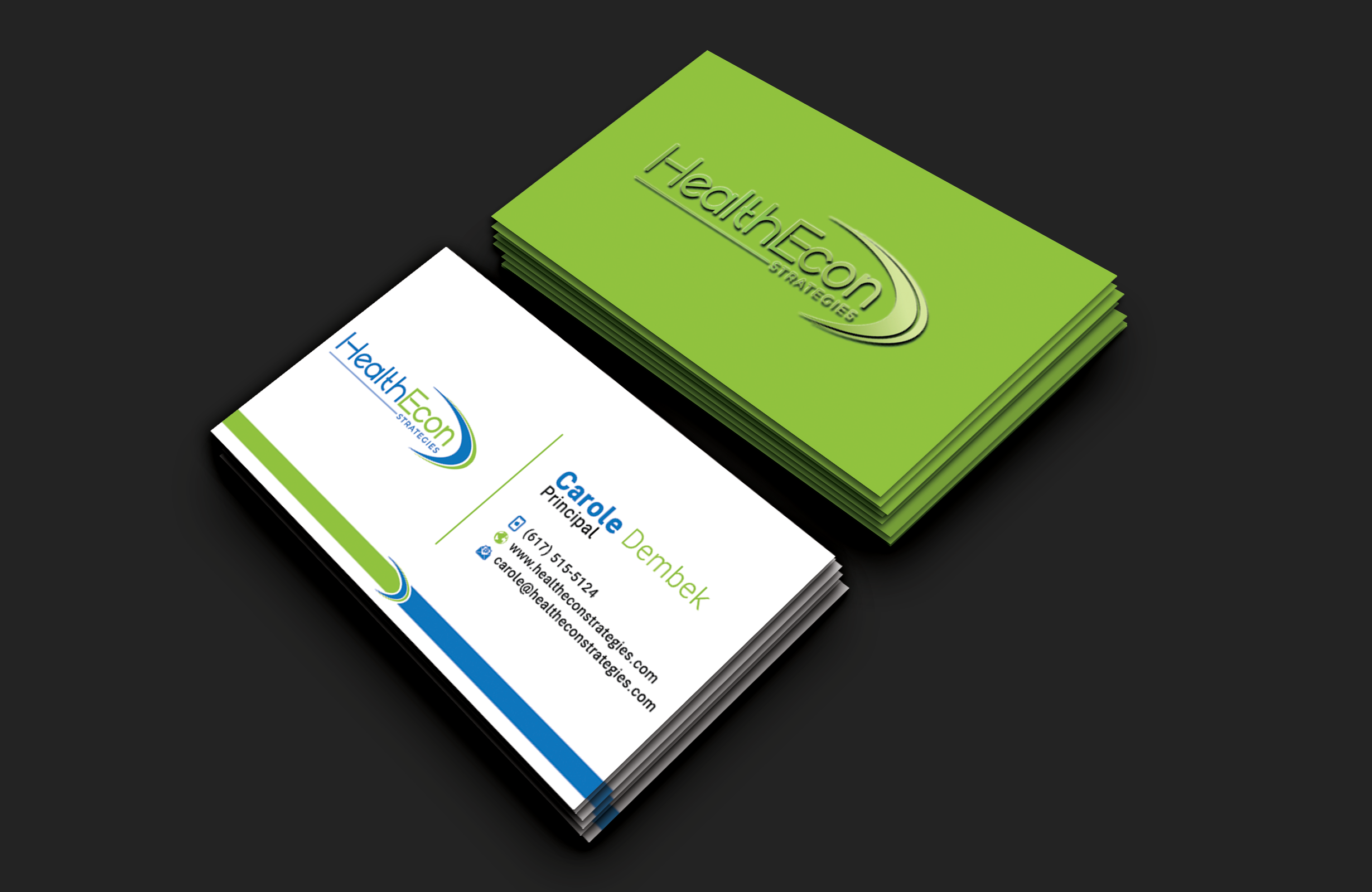 Business Card Design by DesignerShahadat for HealthEcon Strategies | Design #34070151