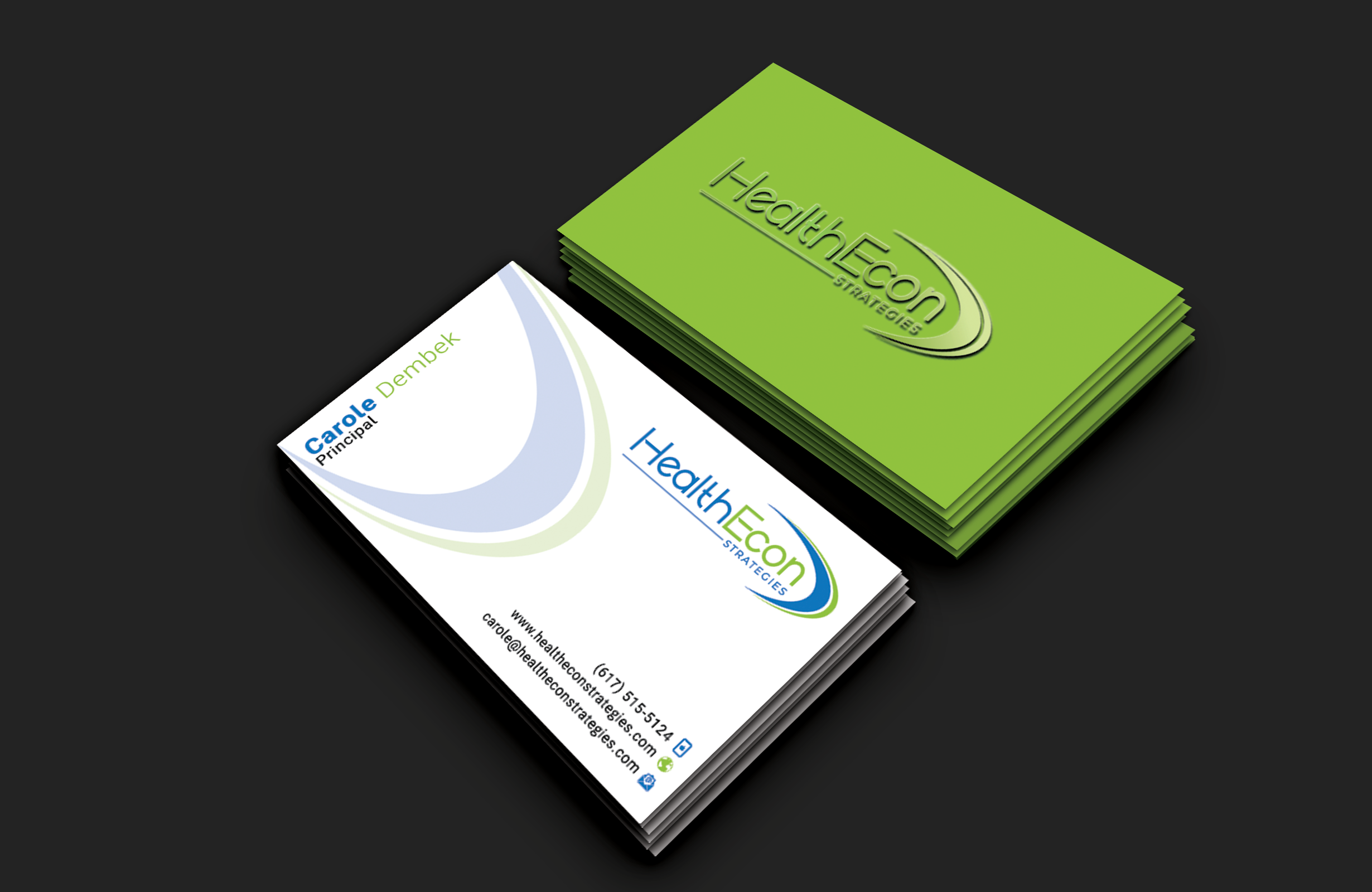 Design de Carte de Visite par DesignerShahadat pour HealthEcon Strategies | Design #34070165