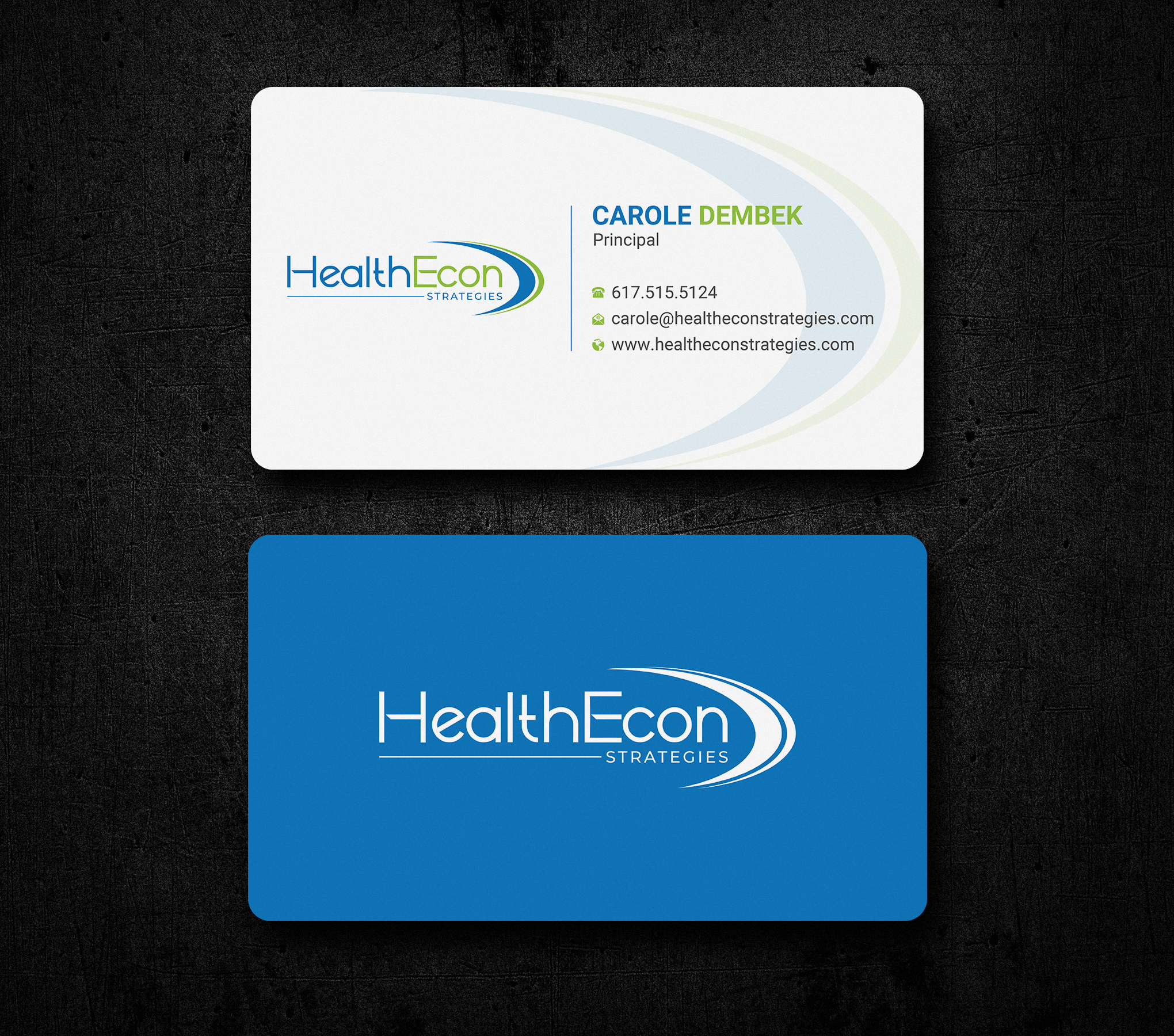 Business Card Design by Uttom 2 for HealthEcon Strategies | Design #34066410
