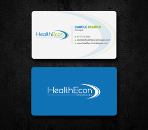 Business Card Design by Uttom 2 for HealthEcon Strategies | Design: #34066410