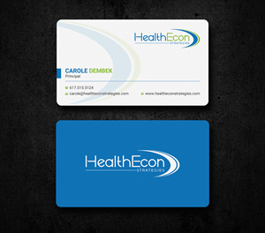 Business Card Design by Uttom 2 for HealthEcon Strategies | Design: #34066419