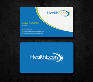 Diseño de Tarjeta de Presentación por Uttom 2 para HealthEcon Strategies | Diseño: #34066420