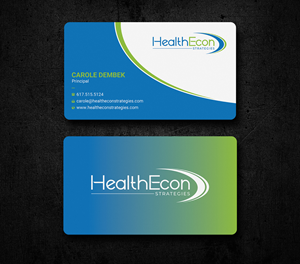 Business Card Design by Uttom 2 for HealthEcon Strategies | Design: #34067196