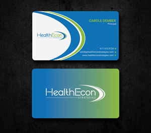 Business Card Design by Uttom 2 for HealthEcon Strategies | Design: #34067197