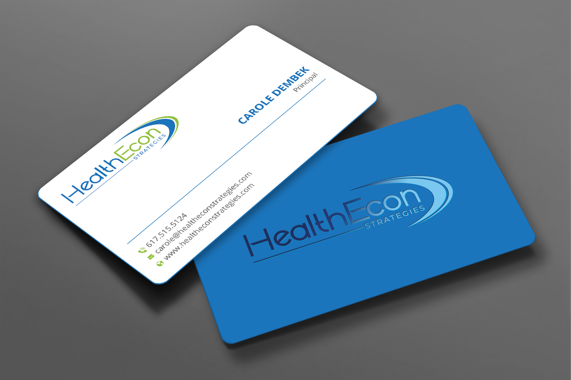 Business Card Design by DesignShout for HealthEcon Strategies | Design #34068796