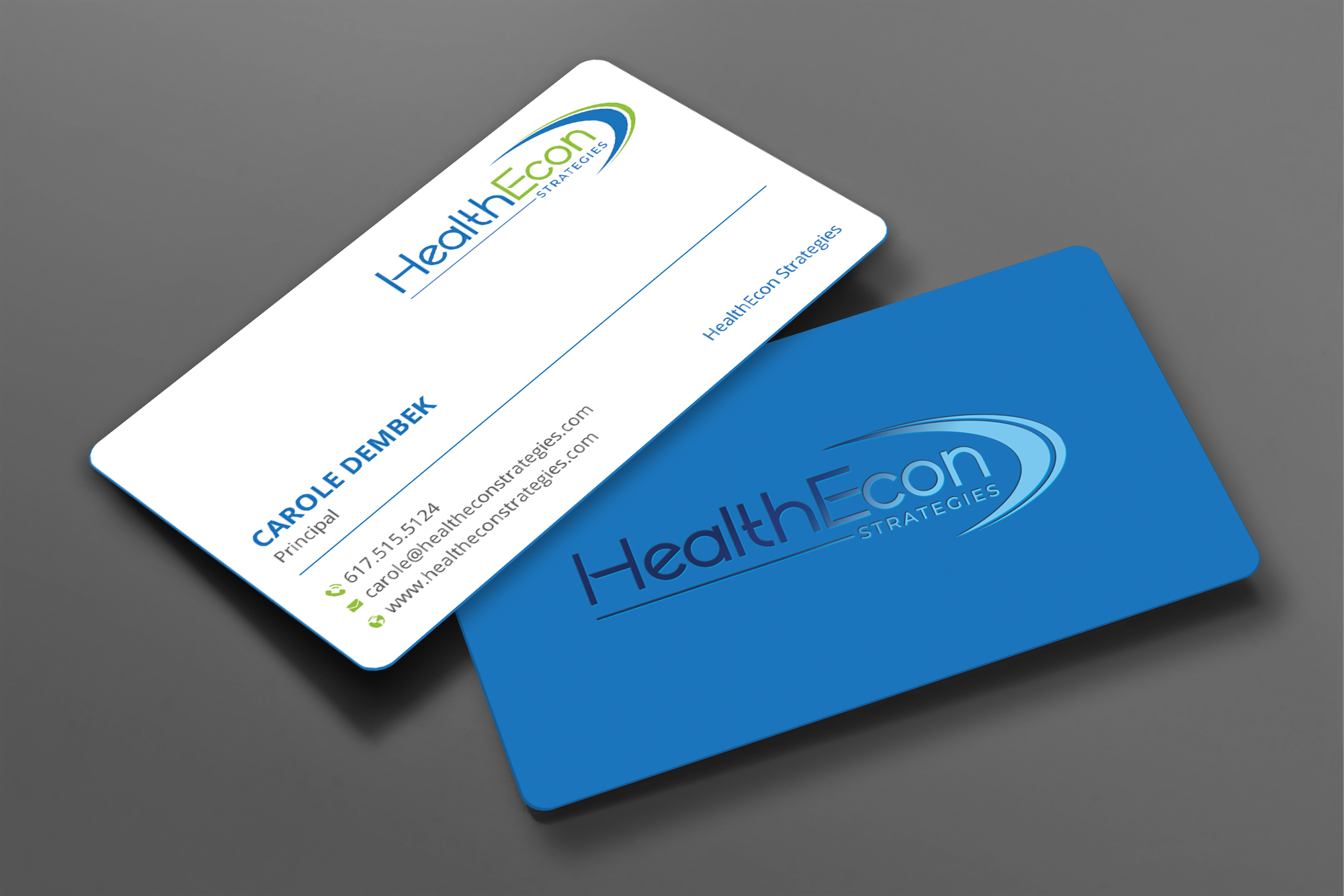 Business Card Design by DesignShout for HealthEcon Strategies | Design #34068797