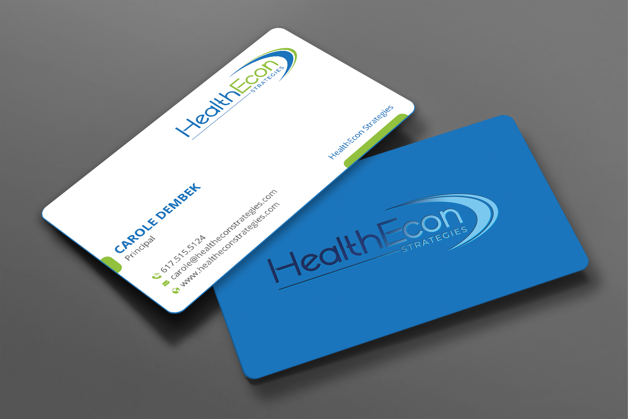 Business Card Design by DesignShout for HealthEcon Strategies | Design #34068799