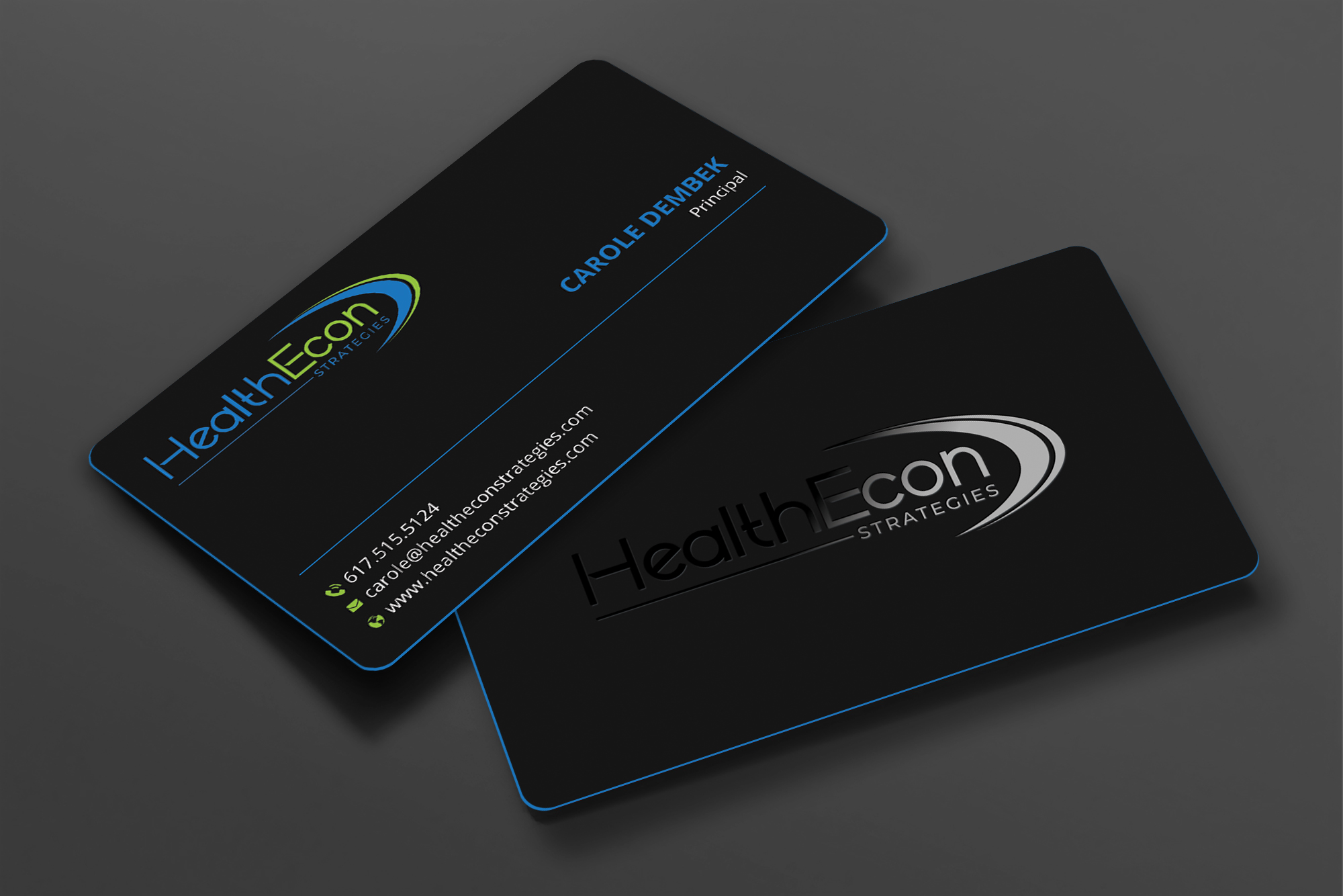 Business Card Design by DesignShout for HealthEcon Strategies | Design #34068846