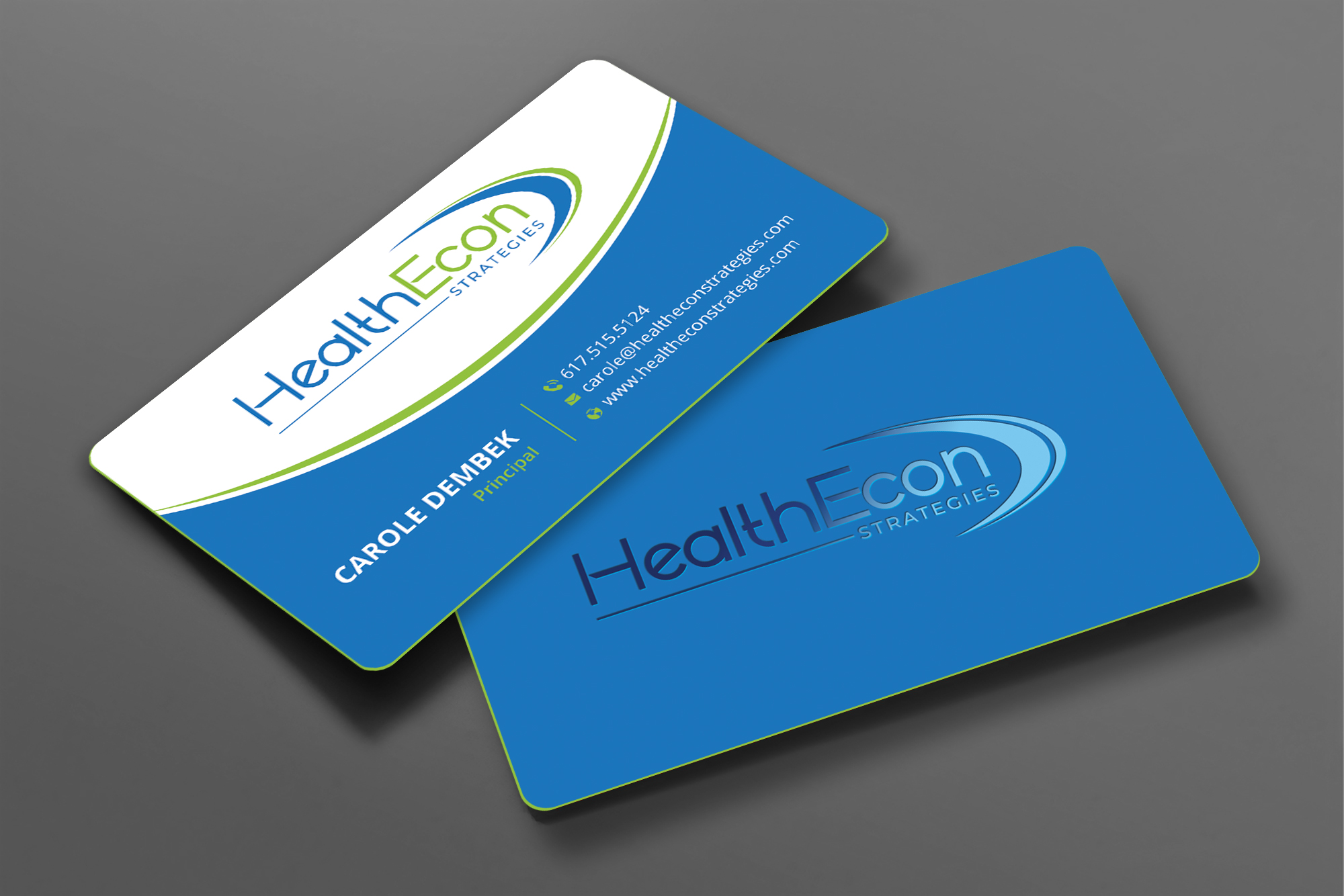 Business Card Design by DesignShout for HealthEcon Strategies | Design #34069290